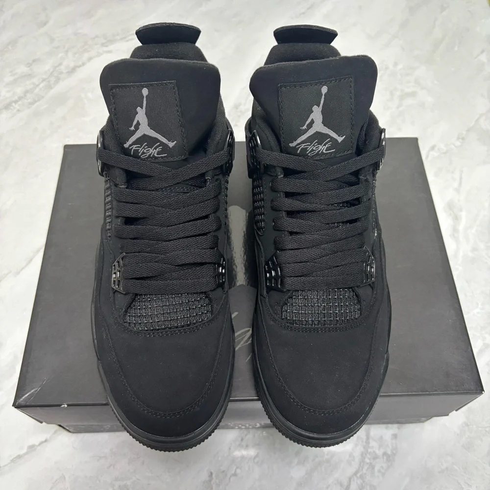 Air Jordan 4 Retro Black Cat (2020) -Men’s Classic Kicks Sneakers